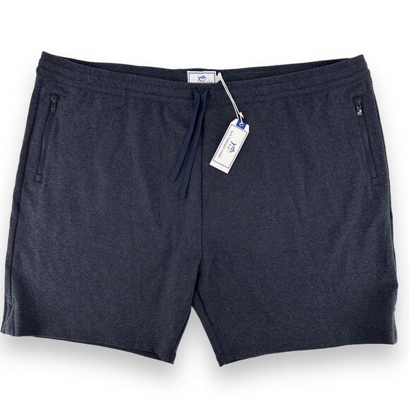 Southern Tide Backrush Heather Navy Blue Lounge Shorts Mens Size XXL Pull On - Picture 1 of 6